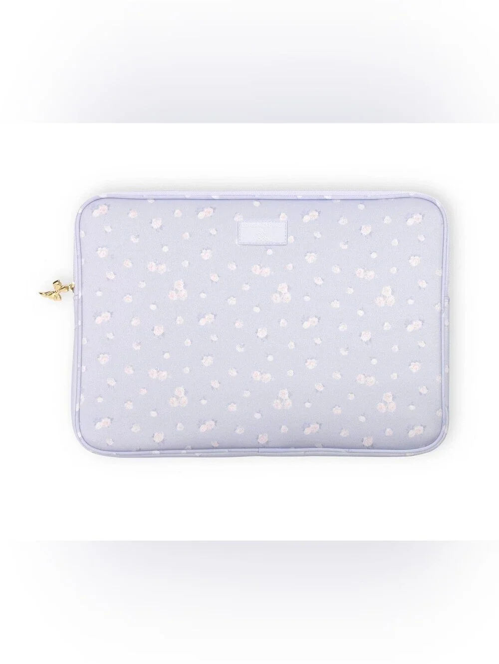 LoveShackFancy x Yoobi 15 inch Laptop Sleeve Everblooming Rosettes Ditsy Floral